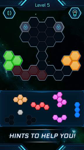 Hexa Puzzle Space - New Block Puzzle Game 2020 screenshot 3