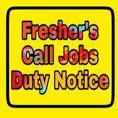 Fresher Call job's For Duty Notice 1.0