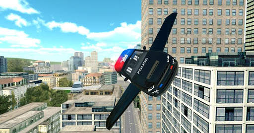 Flying Police Car Simulator screenshot 1