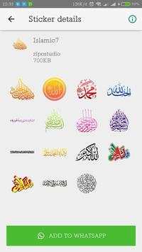 Islamic stickers for Whatsapp screenshot 1