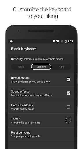 Blank Keyboard screenshot 2