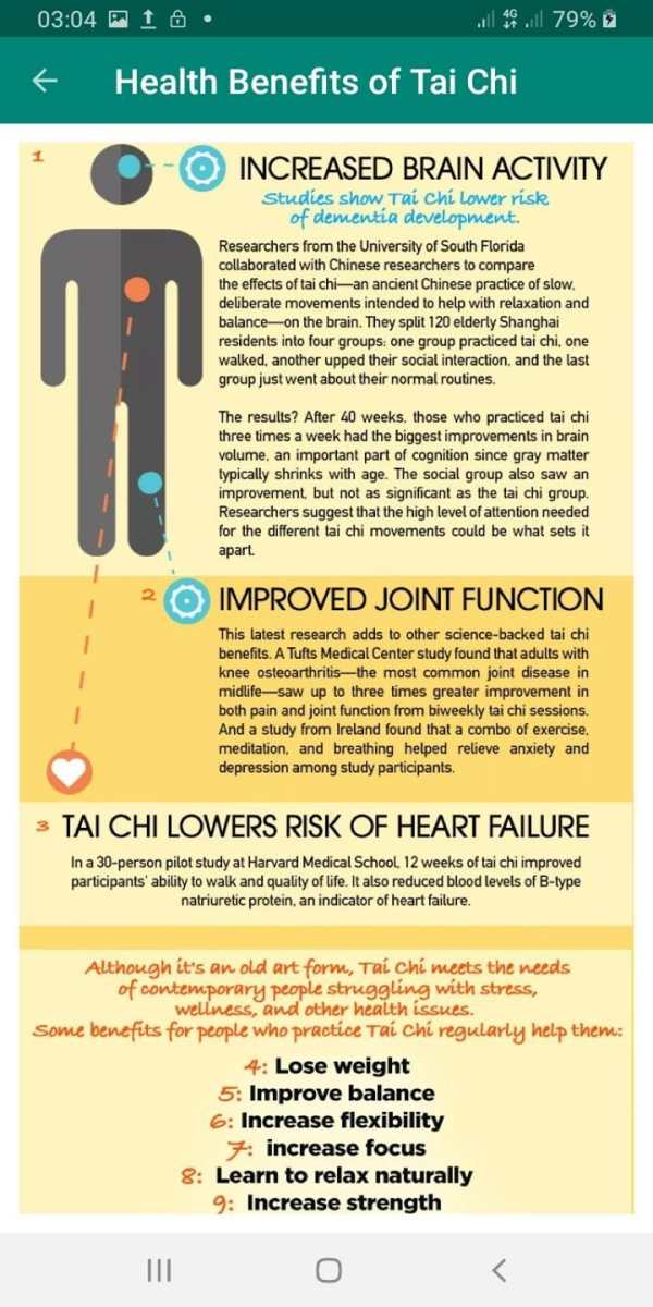 Health Benefits of Tai Chi screenshot 3