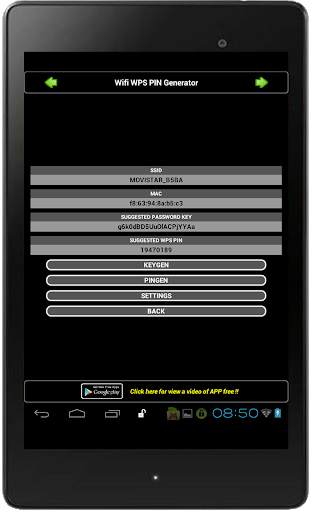 WIFI WPS PIN JENERATÖR screenshot 7