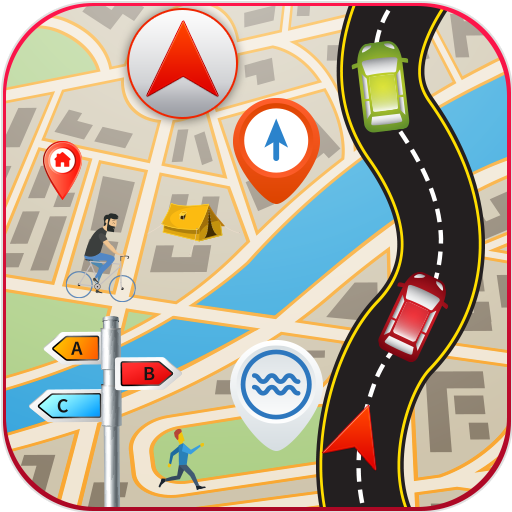 Driving Route GPS Navigation Finders icon
