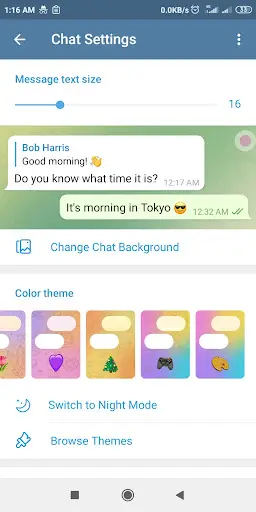 GB messenger plus 3 تصوير الشاشة