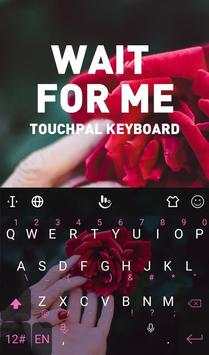 Wait For Me Keyboard Theme screenshot 2