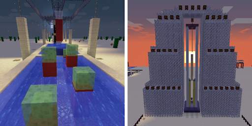 Map for Minecraft Ninja Warrior screenshot 2