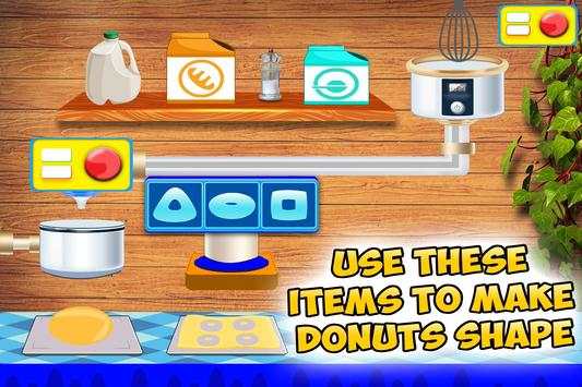 Make Donuts Top Pastry Chef kids Cooking Games 3D screenshot 3