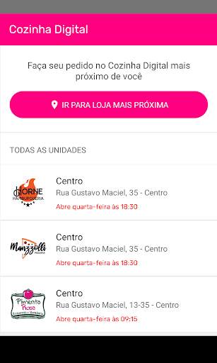 Cozinha Digital Bauru screenshot 1