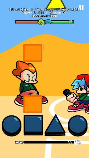 Squid FNF mod game screenshot 4