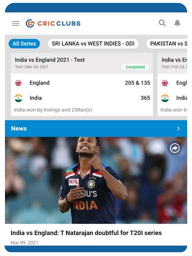 Cricclubs Mobile screenshot 10