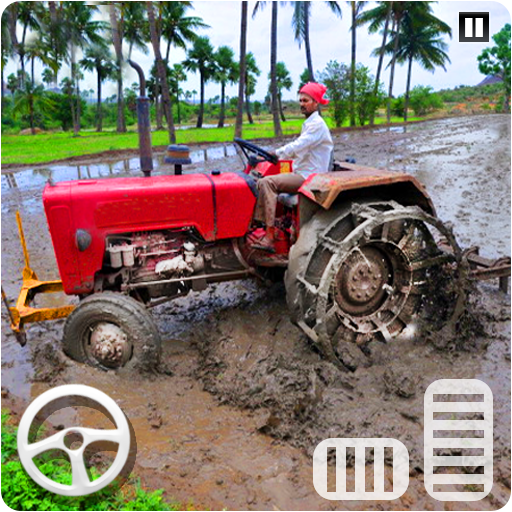 Village Tractor Simulator Game icon