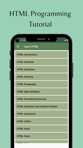 Learn HTML скриншот 1