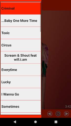Britney Spears Best Music(Offline) & Ringstones screenshot 2