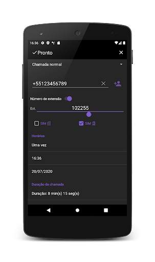 Auto Redial (Remarcação Automática) screenshot 6