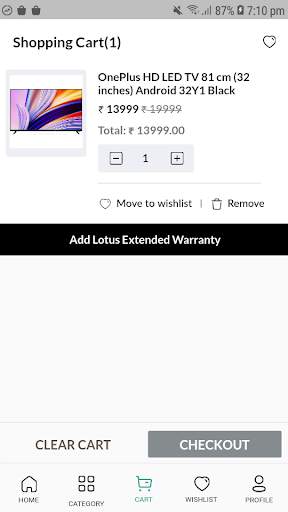 Lotus Electronics Shopping App screenshot 6