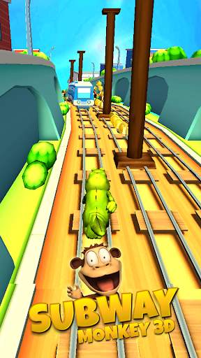 Subway Monkey 3D screenshot 4