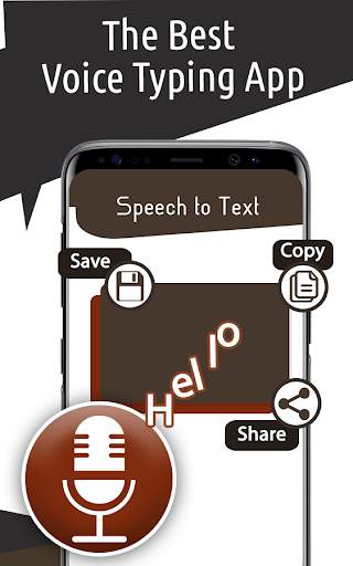 Speech to Text Converter - Voice to Text Typing скриншот 1