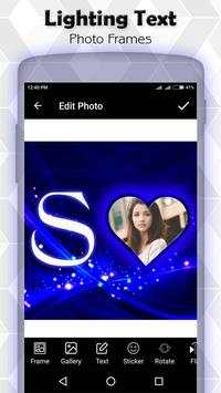 Lighting Text Photo Editor screenshot 6