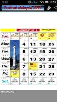 Kalendar 2016 screenshot 10