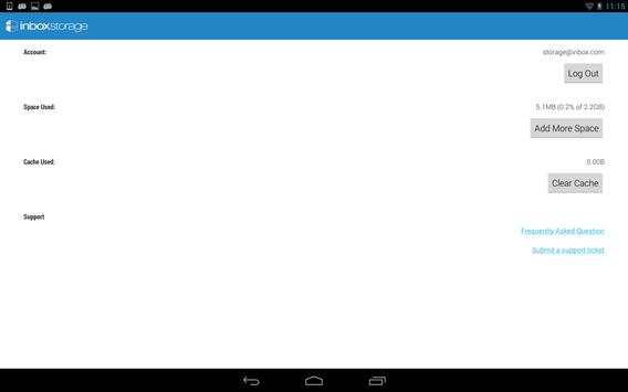 Inbox Storage screenshot 13