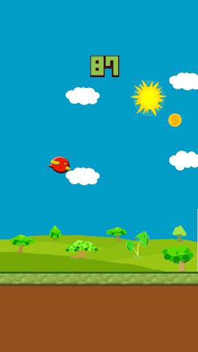 Flappy - Touch Bird скриншот 3