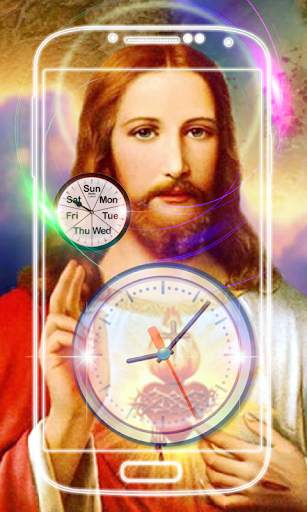 Jesus Clock Live Wallpaper screenshot 8