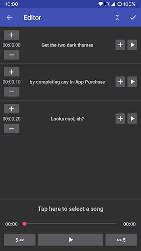 LRC Editor screenshot 6