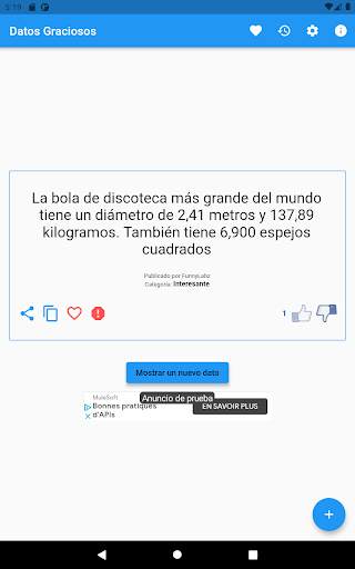 Datos Graciosos screenshot 6