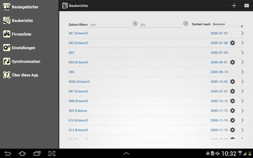 Bauskript Bautagebuch App screenshot 9