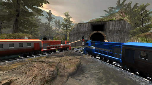 Train Racing Games 3D 2 Joueur screenshot 4