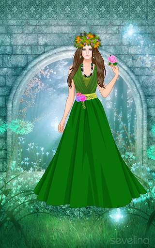 Element Princess dress up game screenshot 3