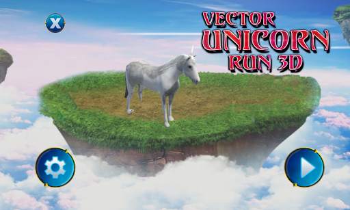 Vector Unicorn Run 3D screenshot 1