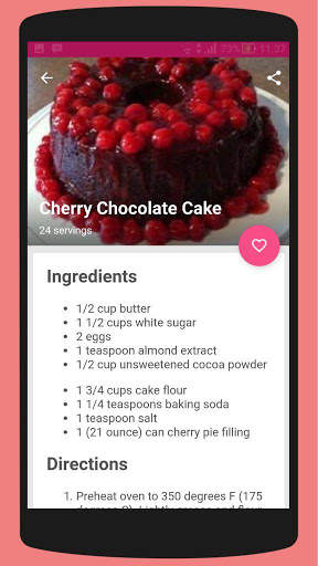 Chocolate Cake Recipes screenshot 7