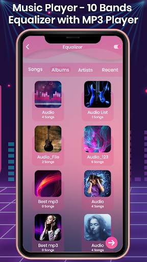 Music Player - 10 Bands Equalizer with MP3 Player screenshot 6