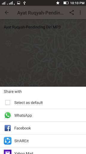 Ayat Ruqyah-Pendinding Diri screenshot 7