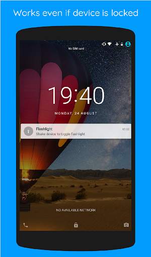 Flashlight (with Shake) screenshot 6
