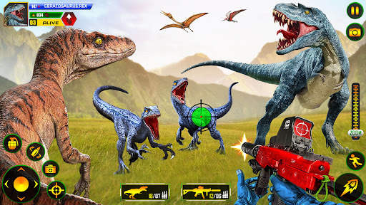 Wild Dino Hunting Gun Games скриншот 8