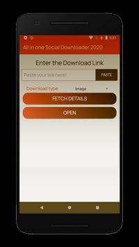 All in One Social Downloader 2020 1 تصوير الشاشة