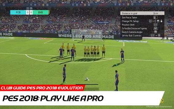 Club Guide PES Pro 2018 Evolution screenshot 2