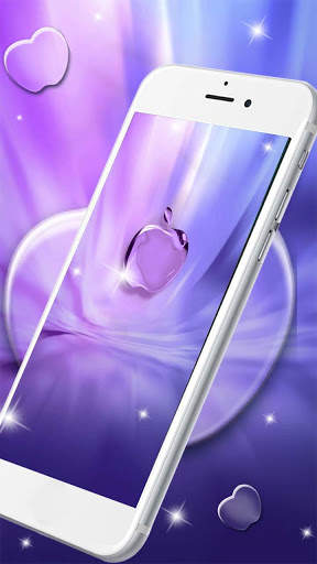 Rouge Apple Bubble Live Wallpaper screenshot 1
