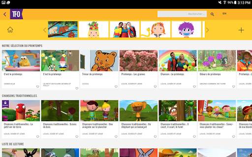 TFO Vidéos: Mini TFO, dessins animés, Subito Texto स्क्रीनशॉट 6