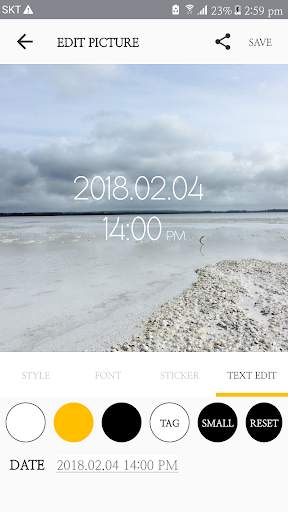 Timing - Time stamp & camera screenshot 7