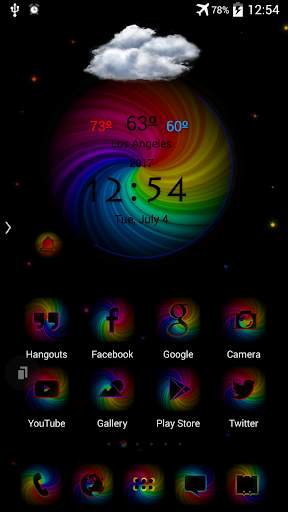 TSF Shell Launcher Theme Kalos screenshot 1