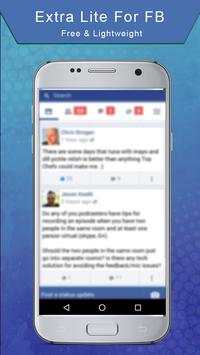 Extra Lite For Fb screenshot 2