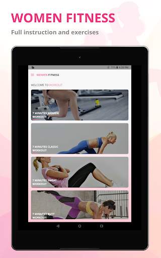 Women Fitness - Female Workout Challenge screenshot 7