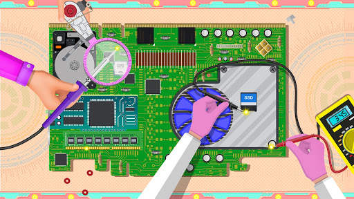 Laptop Factory: Computer Builder & Maker Games screenshot 3