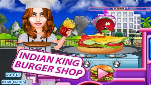 Indian raja burger toko screenshot 1