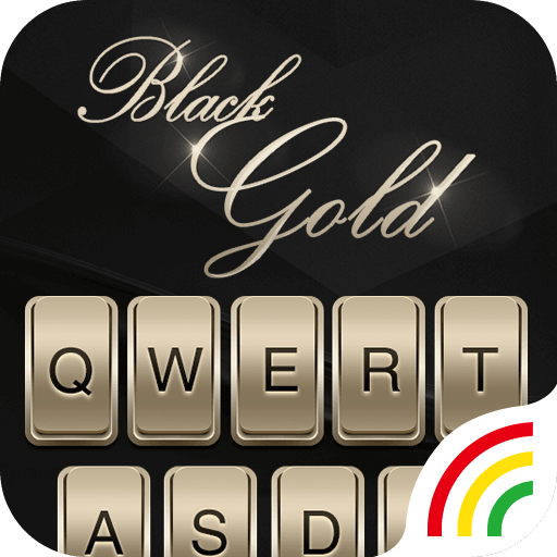 Black Gold Keyboard Theme icon