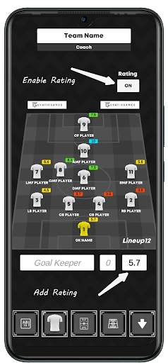Lineup12 Build Football Lineup screenshot 3